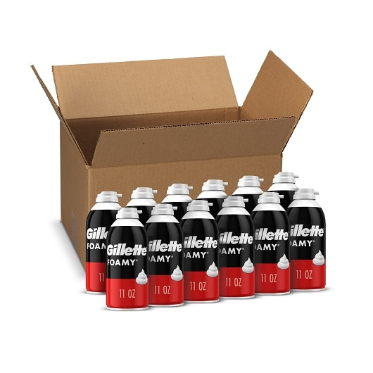Foamy Shaving Cream FOAMY REGULAR, 2 x 6 x 11 oz Case - DOT product image 3