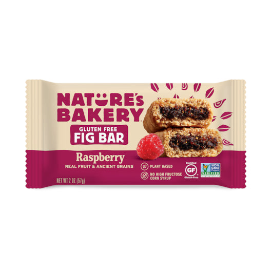 Nature's Bakery Gluten Free Raspberry Fig Bar, 7 x 12 x 1 each Case - DOT product image 7