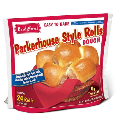 Bridgford Easy to Bake Parkerhouse Style Roll Dough, 12 x 25 oz Case - DOT product image 2