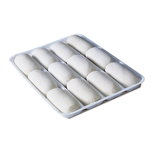 Bridgford White Demi Loaf Dough Tray Pack, 1 x 60 each Case - Breads, Rolls & Buns