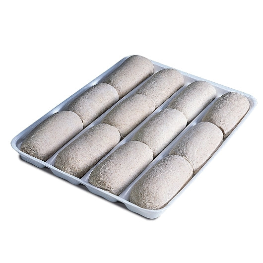 Bridgford Honey Wheat Demi Loaf Tray Pack Dough, 1 x 60 PC Case - Pantry Ingredients