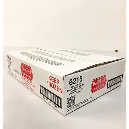Bridgford Preformed Ready Layer Pack White Dough Sheet, 1 x 10 PC Case - GS1 closed shipping case image