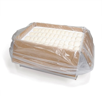 Bridgford Parkerhouse White Yeast Rolls Dough Tray Pack, 240 x 17 lb Case - Breads, Rolls & Buns