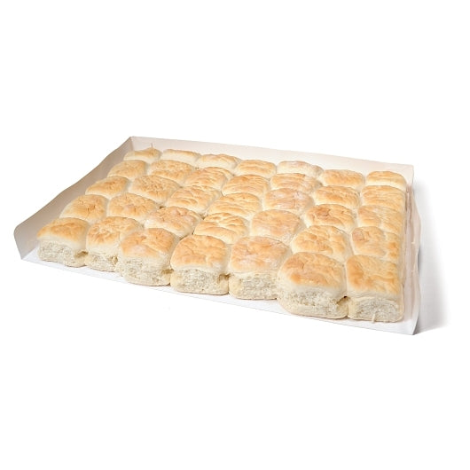 Bridgford 2 Inch Old South Buttermilk Biscuit, Layer Pack, 1 x 105 PC Case - Breads, Rolls & Buns