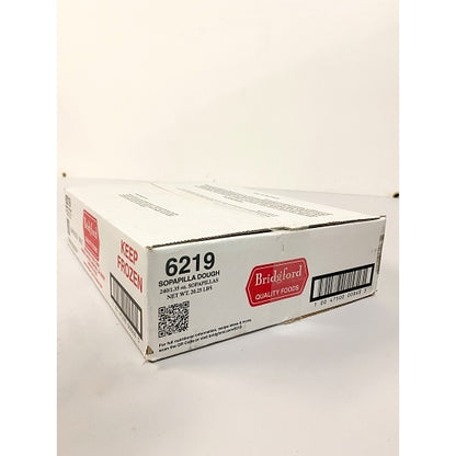 Bridgford Sopapilla Layer Pack Dough, 1 x 240 PC Case - GS1 closed shipping case image