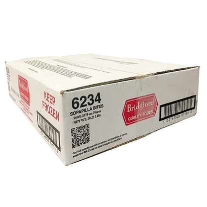 Bridgford Sopapilla Bites Dough, 1 x 960 PC Case - GS1 closed shipping case image