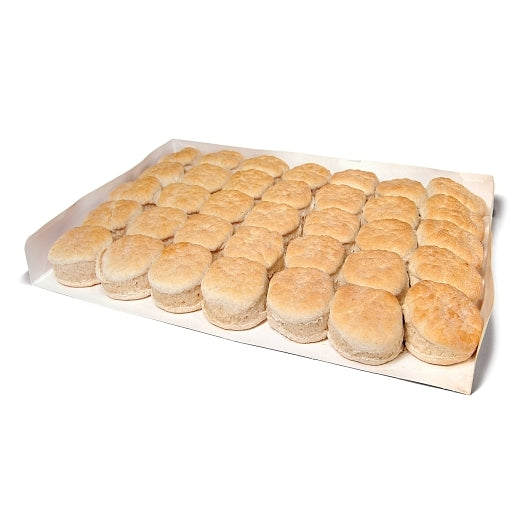 Bridgford 2 Inch Honey Whole Wheat Biscuits, 1 x 105 PC Case - Pantry Ingredients