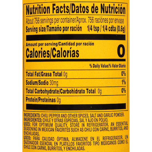 Durkee Medium Chili Powder, 6 x 16 oz Case - DOT product image 7