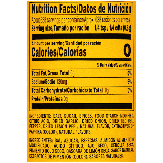 Durkee Citrus Grill Seasoning, 6 x 18 oz Case - DOT product image 7