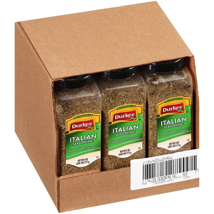 Durkee Italian Seasoning, 6 x 6 oz Case - GS1 open-case image