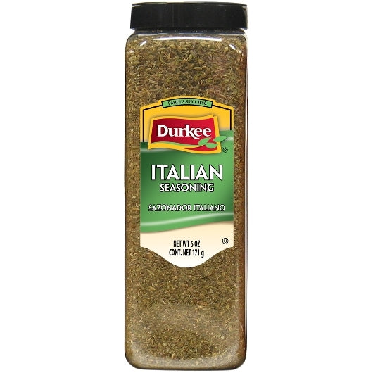 Durkee Italian Seasoning, 6 x 6 oz Case - Spices Seasonings