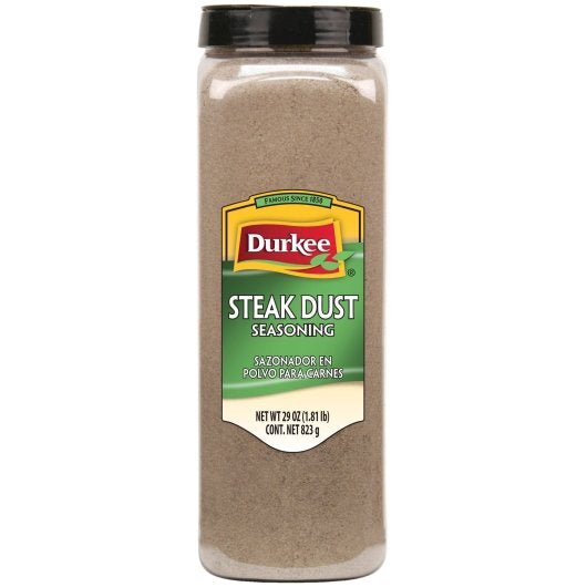 Durkee Steak Dust Seasoning, 6 x 29 oz Case - Spices Seasonings