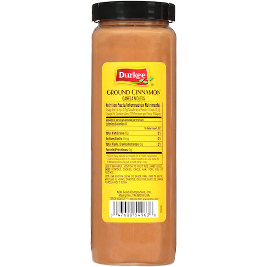 Durkee Ground Cinnamon, 6 x 18 oz Case - DOT product image 8