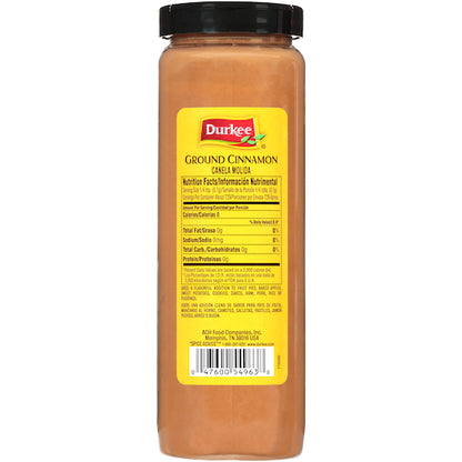 Durkee Ground Cinnamon, 6 x 18 oz Case - DOT product image 8