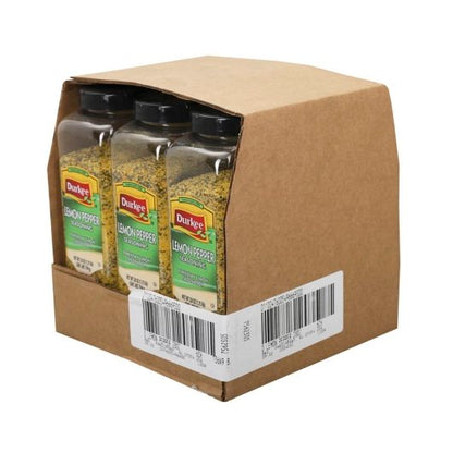 Durkee Lemon Pepper Seasoning, 6 x 28 oz Case - DOT product image 3