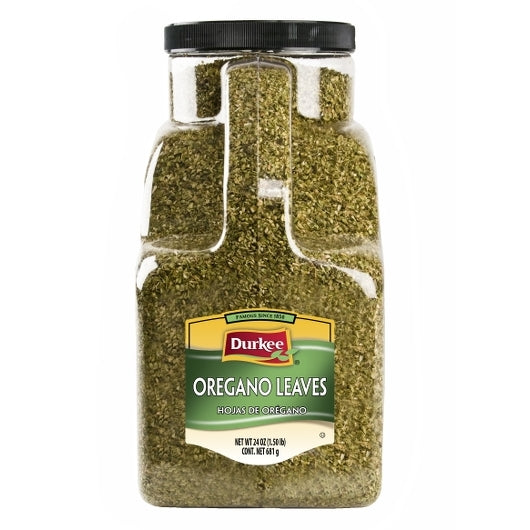 Durkee Whole Oregano Leaves, 1 x 24 oz Case - Spices Seasonings