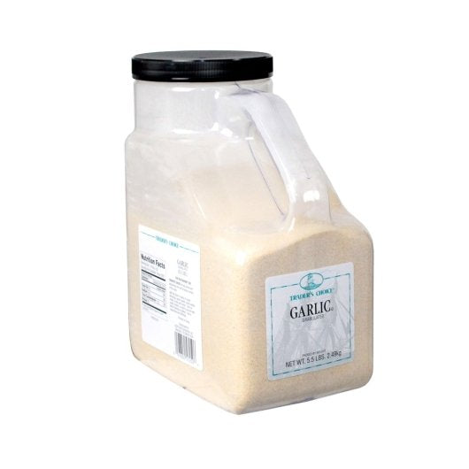 Traders Choice Garlic Grandulated, 1 x 88 oz Case - Alternate product angle or state