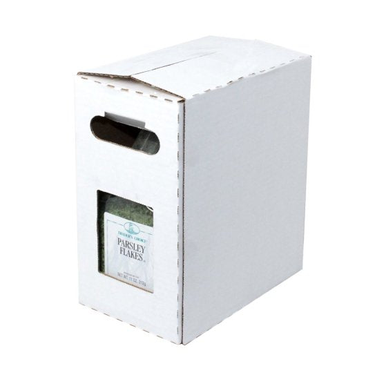 Traders Choice Parsley Flakes, 1 x 11 oz Case - GS1 closed shipping case image