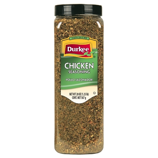Durkee Chicken Seasoning, 6 x 20 oz Case - Spices Seasonings