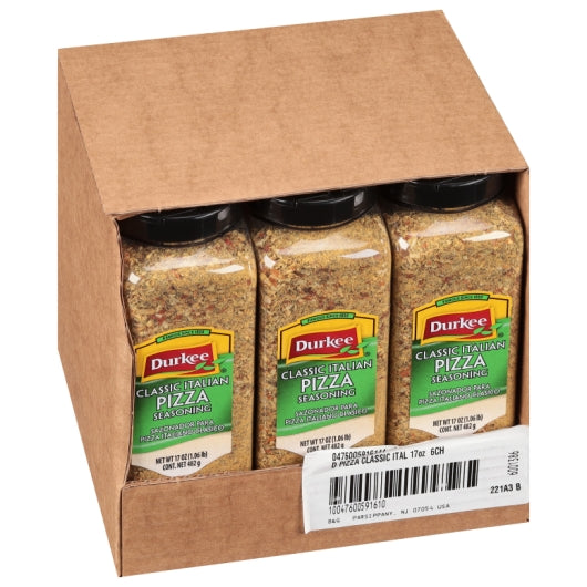 Durkee Italian Pizza Seasoning, 6 x 17 oz Case - DOT product image 7