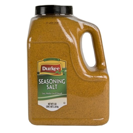 Durkee Seasoning Salt, 6 x 80 oz Case - Spices Seasonings