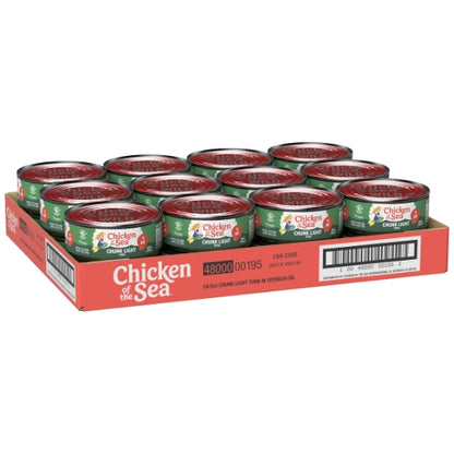 Chicken Of The Sea Chunk Light Tuna In Oil, 24 x 5 oz Case - DOT product image 6