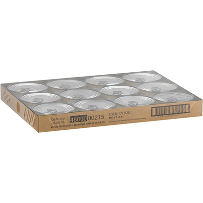 Genova Solid White Albacore Tuna In Olive Oil, 12 x 5 oz Case - DOT product image 8