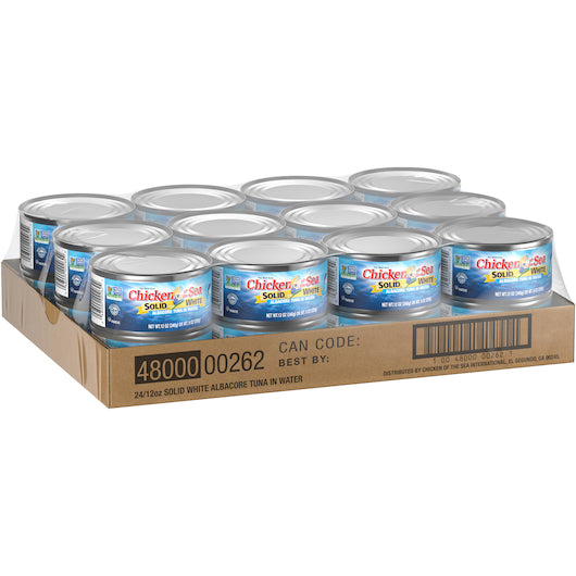 Co Solid White Solid Albacore Tuna In Water, 24 x 12 oz Case - DOT product image 8