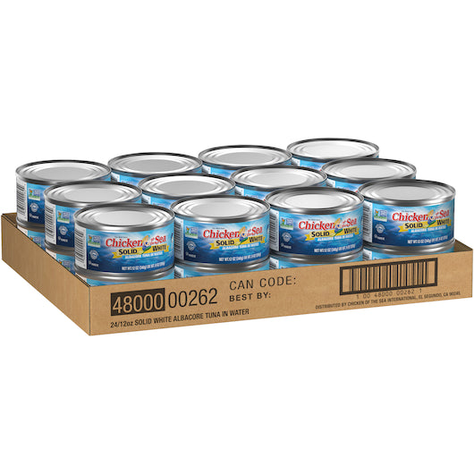 Co Solid White Solid Albacore Tuna In Water, 24 x 12 oz Case - DOT product image 7