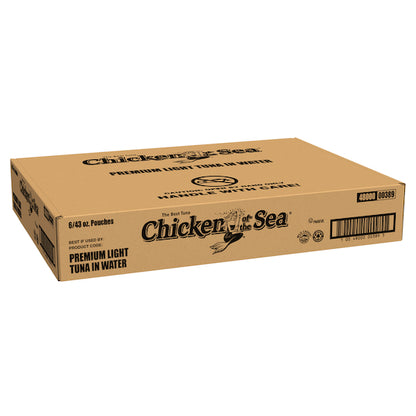 Chicken Of The Sea Tuna Premium Pouch, 6 x 43 oz Case - DOT product image 3
