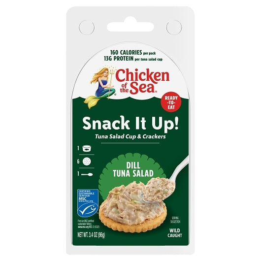 Chicken Of The Sea Dill Tuna Salad Cup, 8 x 3.4 oz Case - DOT product image 2