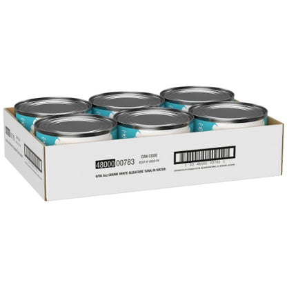 Chunk Albacore White Chunk Albacore Tuna In Water, 6 x 66.5 oz Case - DOT product image 6