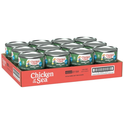 Chicken Of The Sea Chunk Light Tuna In Water, 24 x 12 oz Case - DOT product image 7