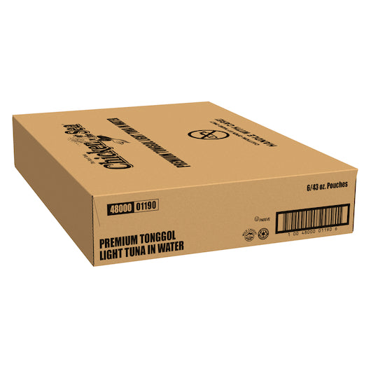 Chicken Of The Sea Tonggol Light Tuna Pouch, 6 x 43 oz Case - DOT product image 4
