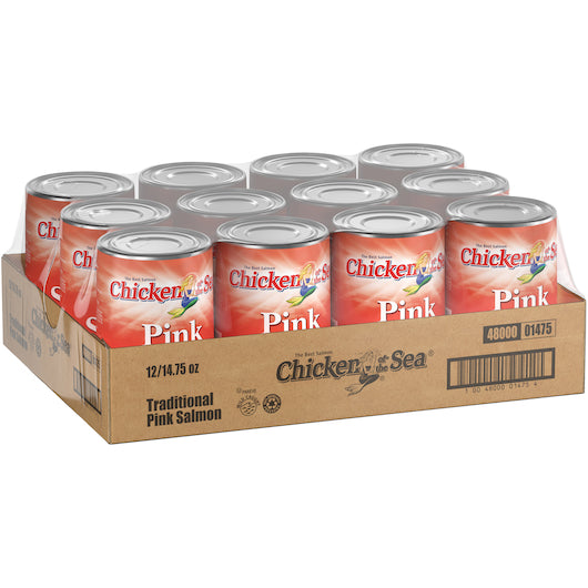 Chicken Of The Sea Traditional Pink Salmon, 12 x 14.75 oz Case - DOT product image 7