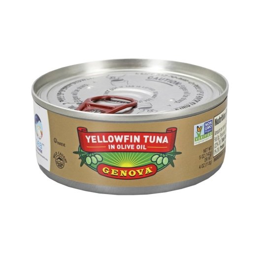 Genova Yellowfin Tuna In Olive Oil, 24 x 5 oz Case - DOT product image 2
