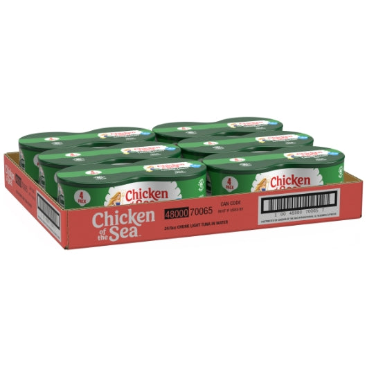 Chicken Of The Sea Chunk Light Tuna In Water, 6 x 20 oz Case - DOT product image 7