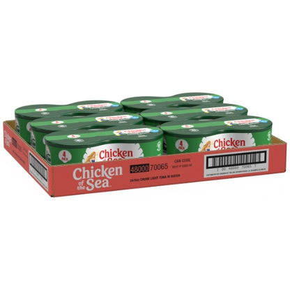 Chicken Of The Sea Chunk Light Tuna In Water, 6 x 20 oz Case - DOT product image 7
