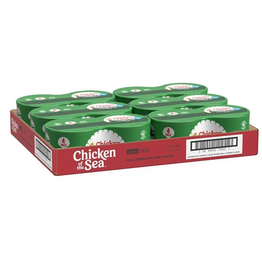Chicken Of The Sea Chunk Light Tuna In Water, 6 x 20 oz Case - DOT product image 6