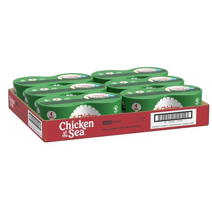 Chicken Of The Sea Chunk Light Tuna In Water, 6 x 20 oz Case - DOT product image 6