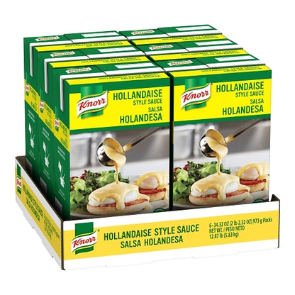 Knorr Ready to Use Hollandaise Sauce, 6 x 34.32 oz Case - DOT product image 3