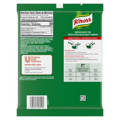 Knorr Brown Gravy Mix, 6 x 6.83 oz Case - DOT product image 2