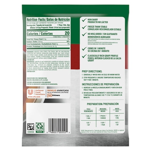 Knorr Beef Flavor Gravy Mix, 6 x 12.6 fl oz Case - DOT product image 3