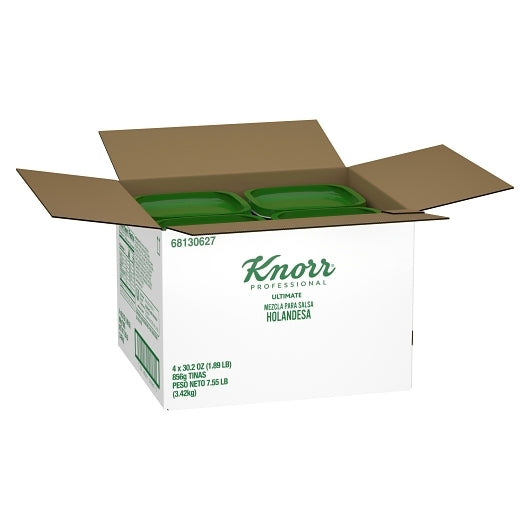 Knorr Gluten Free Hollandaise Sauce Mix, 4 x 30.2 oz Case - Condiments & Sauces