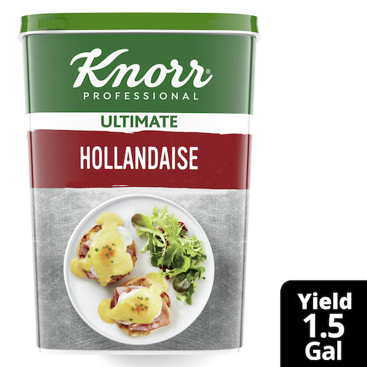 Knorr Gluten Free Hollandaise Sauce Mix, 4 x 30.2 oz Case - Condiments & Sauces