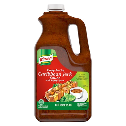 Knorr Caribbean Jerk Sauce, 4 x 0.5 GA Case - Condiments & Sauces