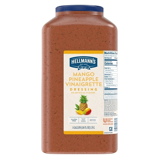 Hellmann's Mango Pineapple Vinaigrette Dressing Bulk, 4 x 1 GA Case - DOT product image 4