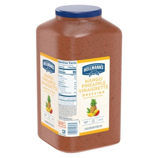 Hellmann's Mango Pineapple Vinaigrette Dressing Bulk, 4 x 1 GA Case - DOT product image 5