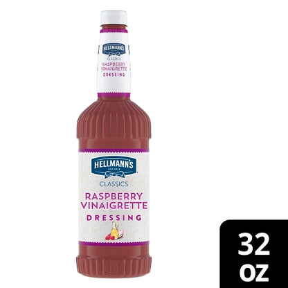 Hellmann's Raspberry Vinaigrette Dressing Bottle, 6 x 32 oz Case - DOT product image 6