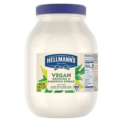 Hellmann's Vegan Mayonnaise Bulk, 4 x 1 GA Case - DOT product image 3